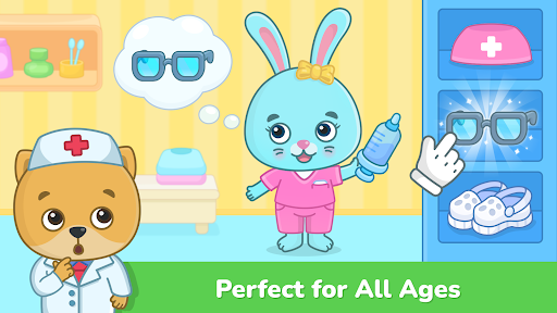 Kids doctor games 2-5 year old