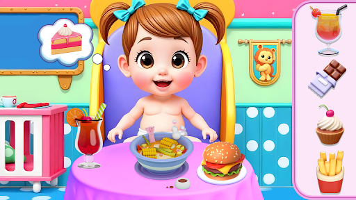 Triplet Chic Baby Care Games