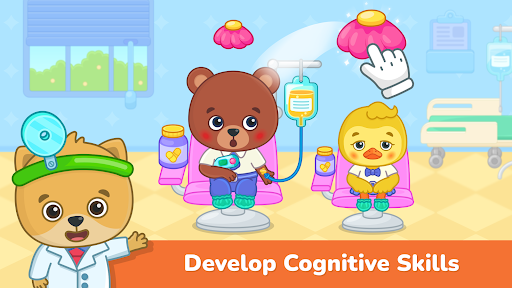 Kids doctor games 2-5 year old